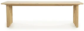 Eleonora Jake Design Eettafel Eiken Naturel 250x100 Cm - 250 X 100cm.