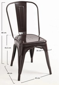 Set 4 Torix Stoelen