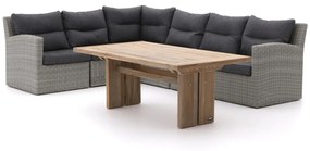Intenso Fellini/ROUGH-L dining loungeset 7-delig links