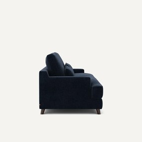 Slaapbank in chenille fluweel, Alwine