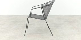 Royal Garden Elegance stapelbare tuinset strekmetaal 160x90 cm.