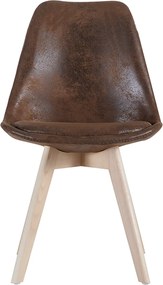 Set 4 Synk Vintage Stoelen