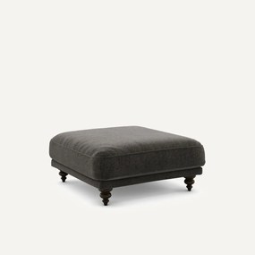 Voetenbank van fluweel chenille, Lazare