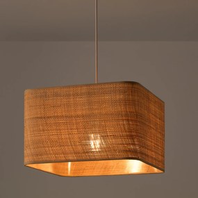 Hanglamp / Lampenkap in raffia L32 cm, Dolkie
