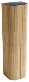Mondiaz Kurve kolomkast met 4 deuren 45x37.5x160cm eiken