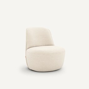 Draaiende fauteuil in gerecyclede stof, Rosebury