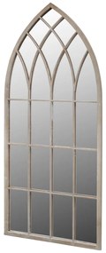 vidaXL Tuinspiegel gotisch boogvormig 50x115 cm