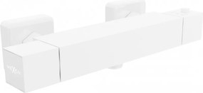 Mexen Cube thermostatische douchekraan, wit - 77200-20