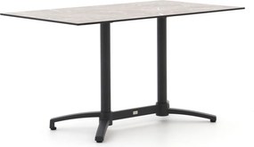 Inklapbare tafel Bellagio | Vierkant | Tuintafel Kunststof | 140x80cm | 4 personen | Kees Smit Tuinmeubelen