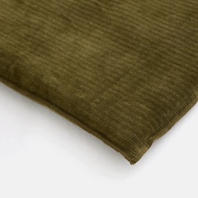 Zitmatras, fluweel met inkepingen, MILO