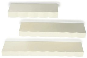 By-Boo Prinz Wandrek Set Van 3 Beige - 66x14x4cm.