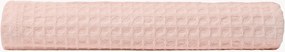Katoenen honeycomb handdoek Cherry Pink
