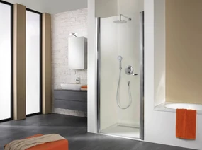 HSK Exklusiv Douchedeur nis 80x200 cm Alu zilver mat / Helder Glas