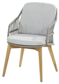 4 Seasons Outdoor Ancora dining chair Teak Silver Grey SALE  Tuinstoel    antraciet weerbestendig