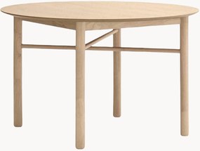 Ronde eettafel Junco met rubberhouten poten
