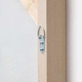 Beschilderd doek, abstract motief, 70 x 100 cm, Notton