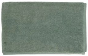 Badmat, Recycled katoen, Groengrijs, 50 x 80 cm