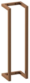 Brauer handdoekrek 60cm koper geborsteld PVD
