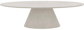 Goossens Eettafel Stone, Ovaal 270 x 120 cm