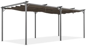 Bruine La Palma 3x6m Tuinpunt terraspergola