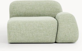 Bouclé hoekmodule Wolke