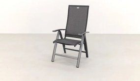 Hartman Valentino/Chaneo verstelbare tuinset - 180x90 cm. - 5-delig