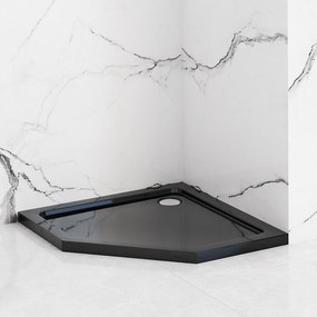 Douchebak Rea Diamond Black 90x90