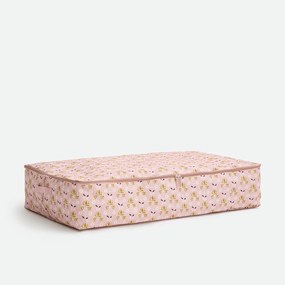 Opberghoes voor onder het bed, bloemenprint, ANDYA