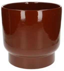 Bloempot'Mara', aardewerk, terracottaØ 24
