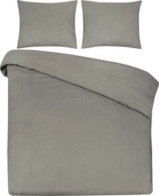 Dekbedovertrek Home - 100% natuurlijk katoen - 240x200/220 - greige