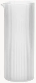 Mondgeblazen karaf Ripple met groefreliëf, 400 ml