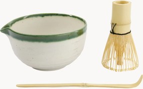 Matcha set Oribe van porselein, 3-delig