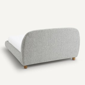 Organisch bed met bedbodem, Aude design E.Gallina