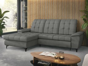 Hoekbank Sanford 103, Aanwezig, Aanwezig, 260x182x103cm, 116 kg, Poten: Kunststof, Metaal, Hout: Grenen, Beuk
