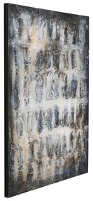 Kare Design Shadows Grey Abstract Schilderij Grijs Beige