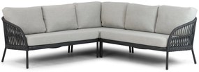 Hoek loungeset 5 personen Aluminium/rope Grijs  Coco Puerto/Montana