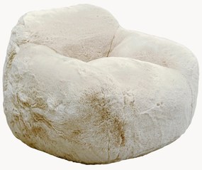 Handgemaakte loungefauteuil Mika van kunstbont