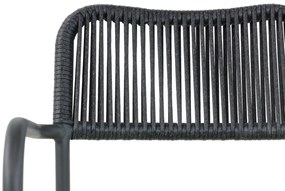 Tuinset 8 personen 300 cm Aluminium/rope Grijs Coco Penya/Weave