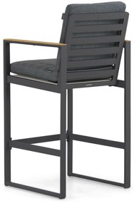 Barstoel Aluminium Grijs-antraciet Lifestyle Garden Furniture Faro
