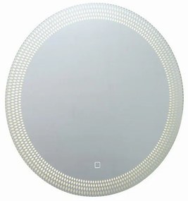 Crosswater Canvass spiegel - 60x60cm - LED - rond CV_MIRROR60