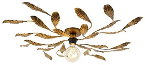 Vintage plafondlamp antiek goud - Linden Klassiek / Antiek E27 Binnenverlichting Lamp