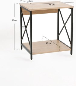 Lesly nachtkastje met lade