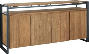 D-Bodhi Fendy Dressoir 4-deurs Van Teakhout - 200x45x100cm.