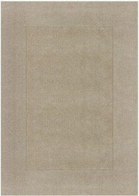 Handgeweven laagpolig wollen vloerkleed Textured