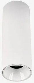 Orelva Ronde Led-opbouwplafondlamp Ø5,7 Cm In Aluminium Wit & Warm Wit 3000k & 8 W & 23º - Sklum