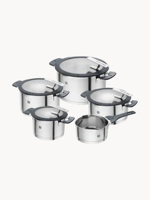 Kookpannen Simplify van edelstaal, set van 5