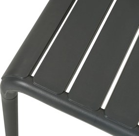 Bistroset 2 personen  Kunststof Grijs Domani Furniture Alba