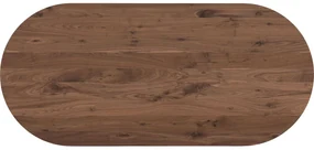 Goossens Excellent Eettafel Floyd, Semi rond 220 x 100 cm