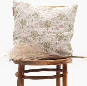 Linnen kussenhoes Botany op Light