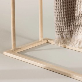 Dubbel Frame Kledingrek Whitewash